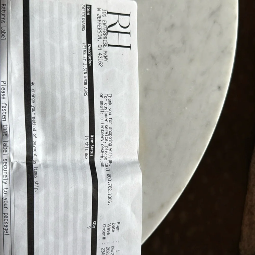 Restoration Hardware Helmsley Knobs